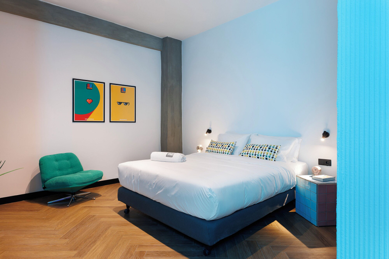 Bedroom 3, Retroverse Eccentric Stay, Attica
