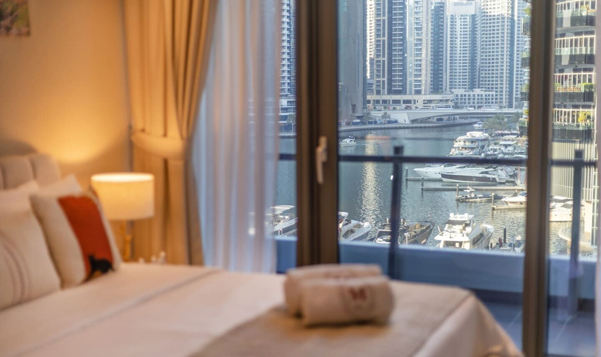 Room 3, Stylish Marina-front 2BR Near Top Attractions, Dubai