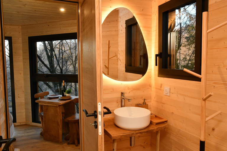 Bathroom 4, Domaine des Étoiles - Logements insolites, Isère