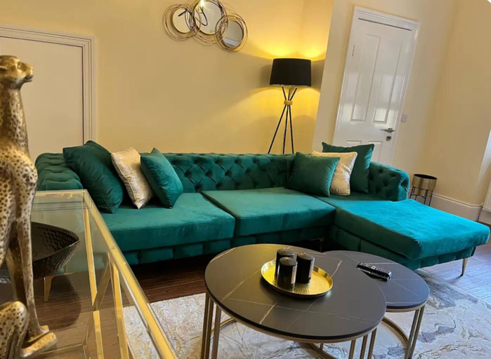 Living area 5, 3 Bed - Sleeps 7 - Free Parking - Central Location, Glasgow