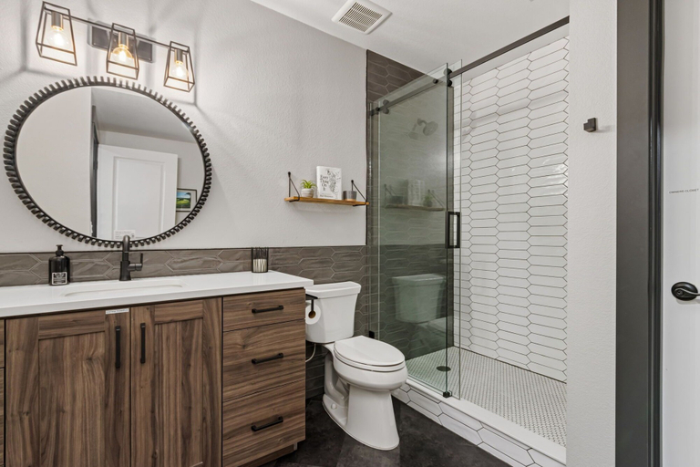 Bathroom 4, Colorado Modern Retreat w/ King Beds, Pickleball, Larimer