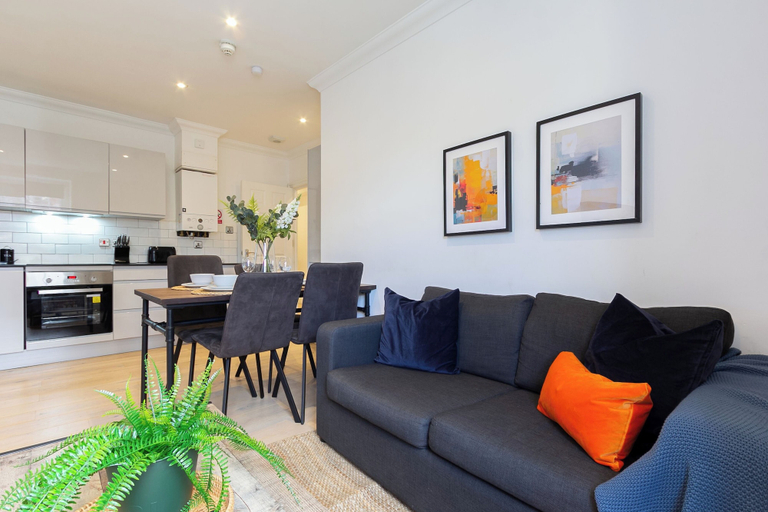 Living area 3, Brighton/2bedroomflat/modern/tv/wifi, Brighton and Hove