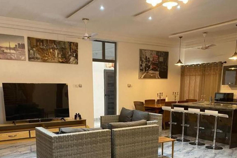 Living area 3, Sleep6-casa Blanca-privategarden-offstreet-kasoa, Awutu Efutu Senya
