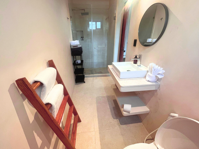 Bathroom 4, Beachfront Hotel Boutique DK, Lázaro Cárdenas