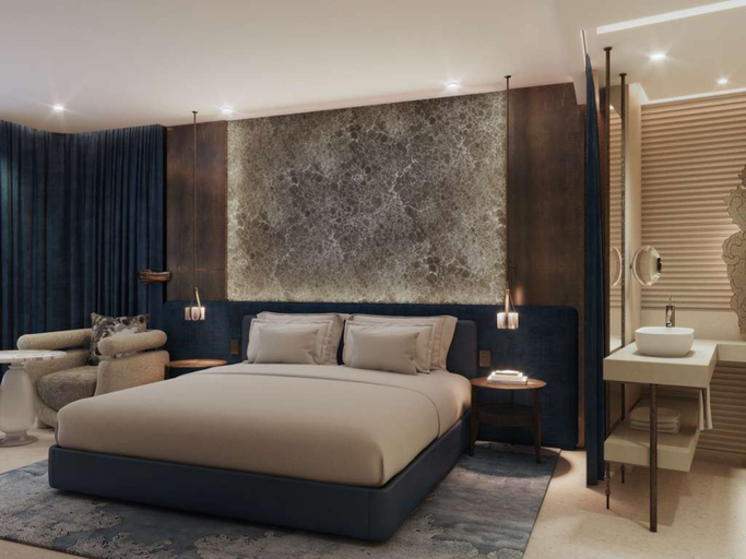 Bedroom 3, SLS Barcelona, Barcelona