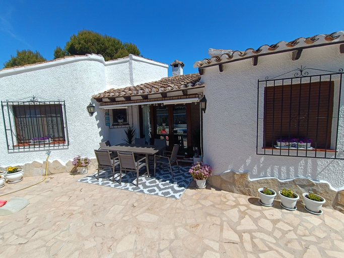 Terrace/patio 2, Moraira Escape With Private Pool, 1 Bed, Sleeps 2, Alicante