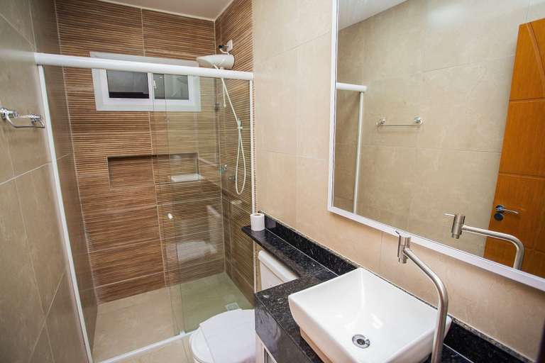 Bathroom 3, Apart na Praia de Intermares - Carpediem, Cabedelo