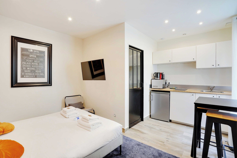 Room 3, Magnificent Studio - 2P - Levallois-perret, Hauts-de-Seine