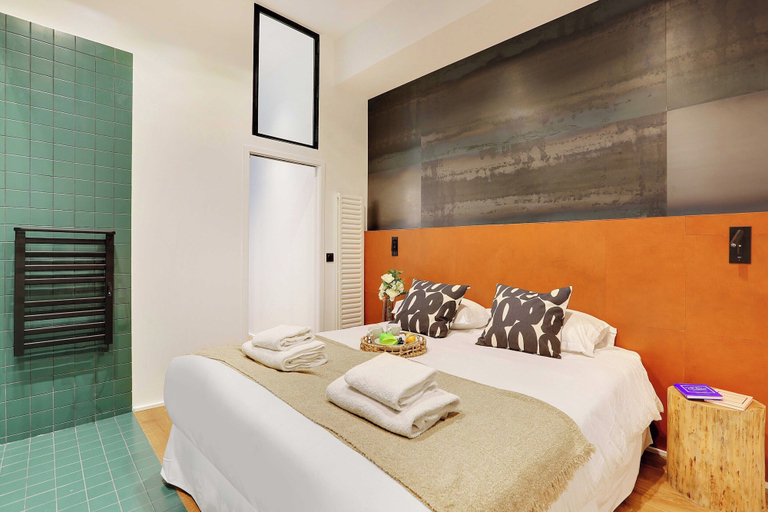 Bedroom 4, Magnificent Apartment - 1br/6p - Sentier, Paris