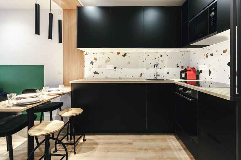 Private kitchen 5, Beautiful Apartment -1br/4p- Boulogne, Hauts-de-Seine