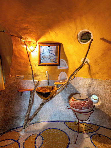 Bathroom, Lodges des Collines de Niassam, Mbour