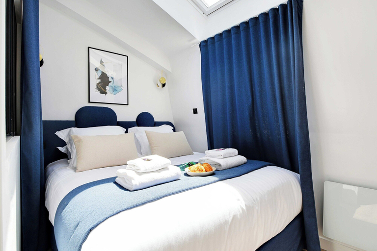Bedroom 2, Modern Apartment in Sainte Marguerite, Paris