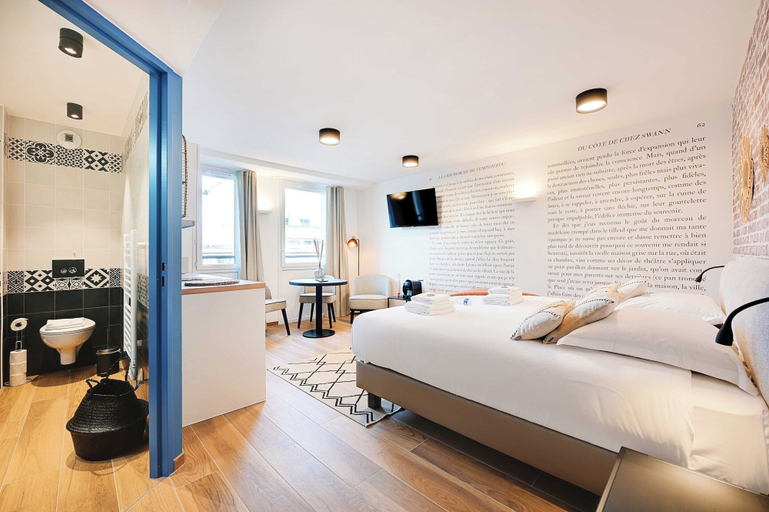 Room 2, Studio With Rooftop Access - 4P - Vanves, Hauts-de-Seine