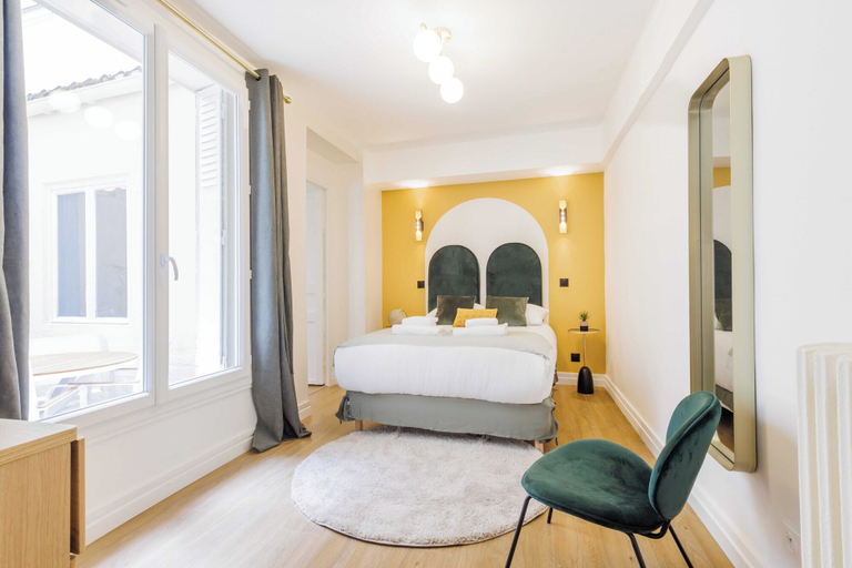 Bedroom 4, Superb Apartment With Patio 6p/2bdr - Opera/grands Boulevards, Paris
