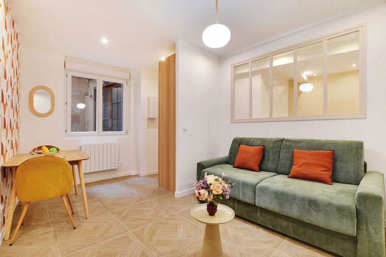 Dining 5, Quiet Apartment - 1br/4p - Porte Saint-denis, Paris