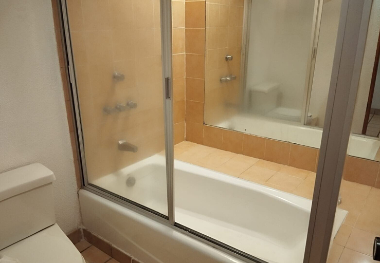 Bathroom, Hotel Campestre Hacienda Caracha, Ziracuaretiro