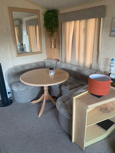 Interior, Seafront Cozy Static Caravan With Sea Vievs, Ceredigion