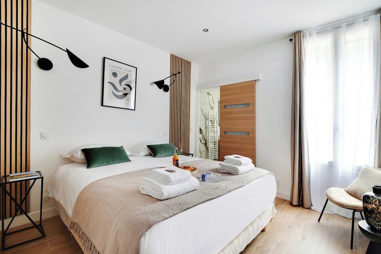 Room 2, Welcoming Apartment - 1br/4p - Sacra-ca\"ur, Paris
