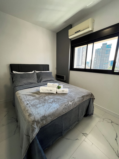 Bedroom 2, Apto 1 dormitório no Brooklin, São Paulo
