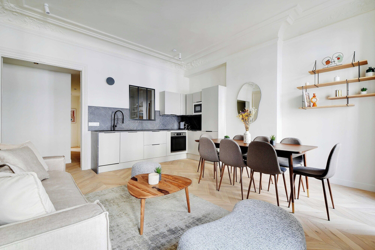 Private kitchen 2, Sublime Apartment in the Montorgueil, Paris