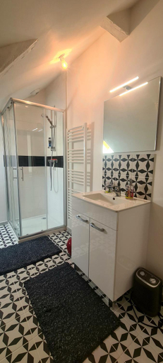 Bathroom, Appartement Le Mans centre ville proximite circuit, Sarthe