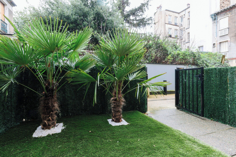 Property grounds, Serene Break With Terrace on the Outskirts of Paris, Seine-Saint-Denis