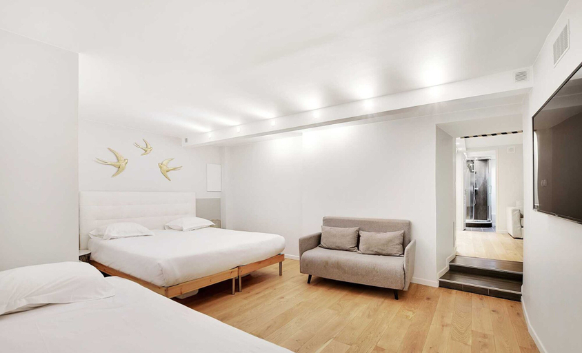 Bedroom 4, Spacious Apartment - 4br/15p - Sentier/grand Rex, Paris