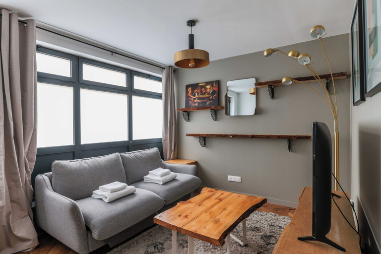 Living area 5, Cosy Apartment - 1br/4p - Saint-blaise, Paris