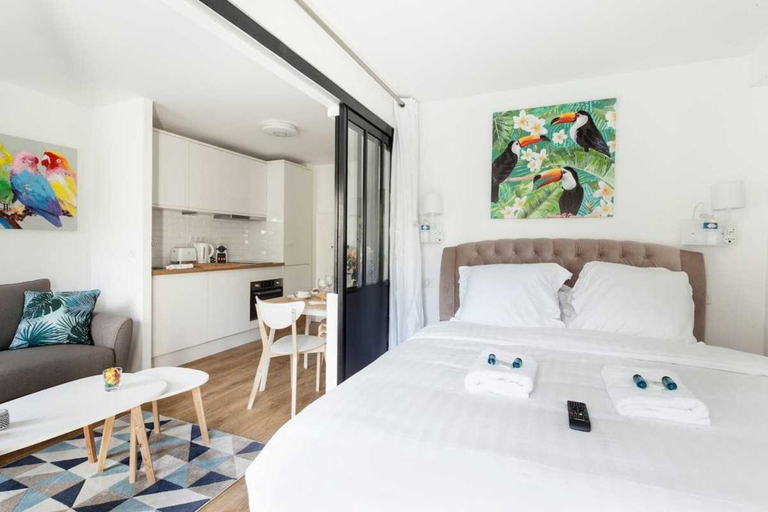 Bedroom 3, Cozy apartment - 1BR/4P Montmartre / Sacré Cœur, Paris