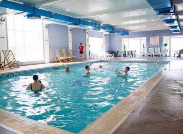Pool, Seafront Cozy Static Caravan With Sea Vievs, Ceredigion