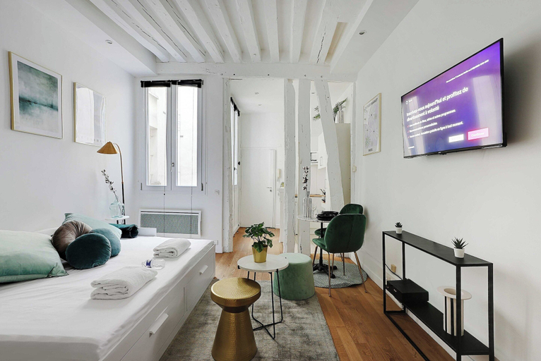 Room 5, Magnificent Studio - 2P - Les Halles, Paris
