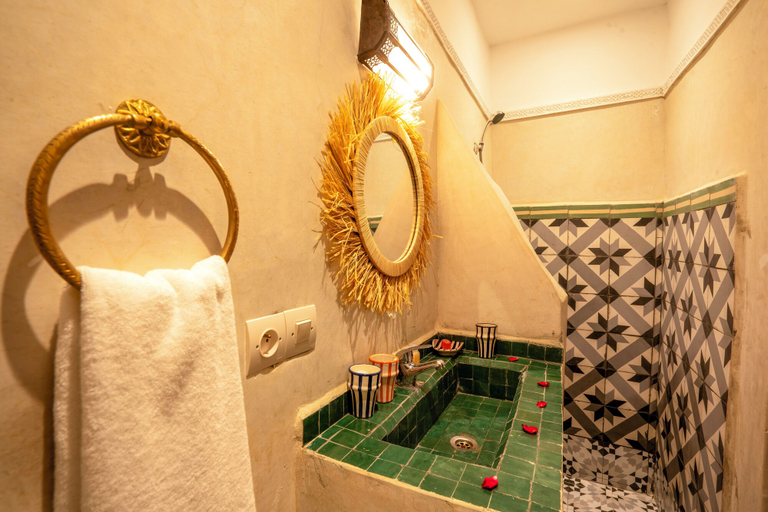 Bathroom 4, Riad L'oriental & SPA, Marrakech