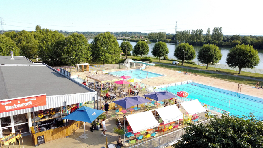 Camping de Thoissey - Val de Saône, Ain