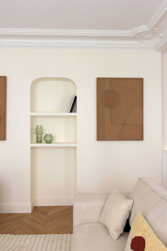 Living area 3, Sumptuous Flat for 6 People - Etoile, Paris
