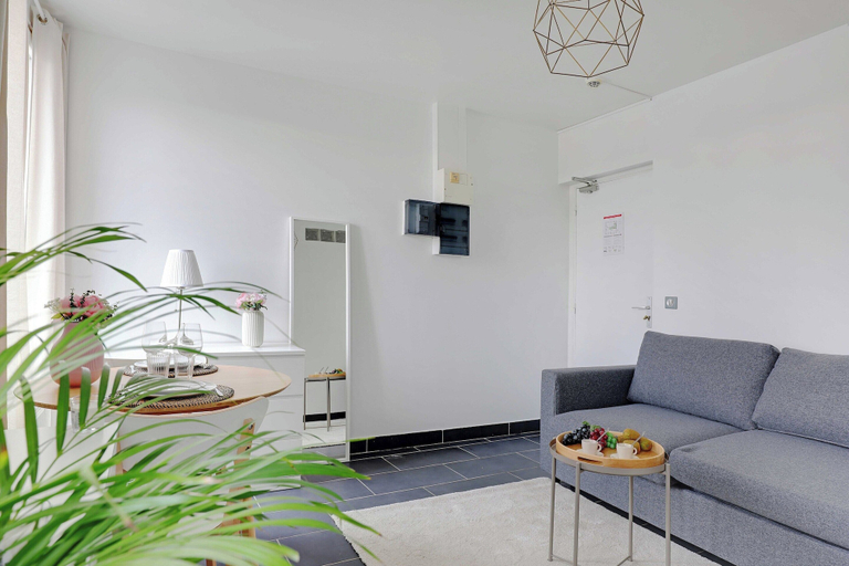 Living area 5, Quiet Studio - 2P - Pantin/pathe La Villette, Seine-Saint-Denis
