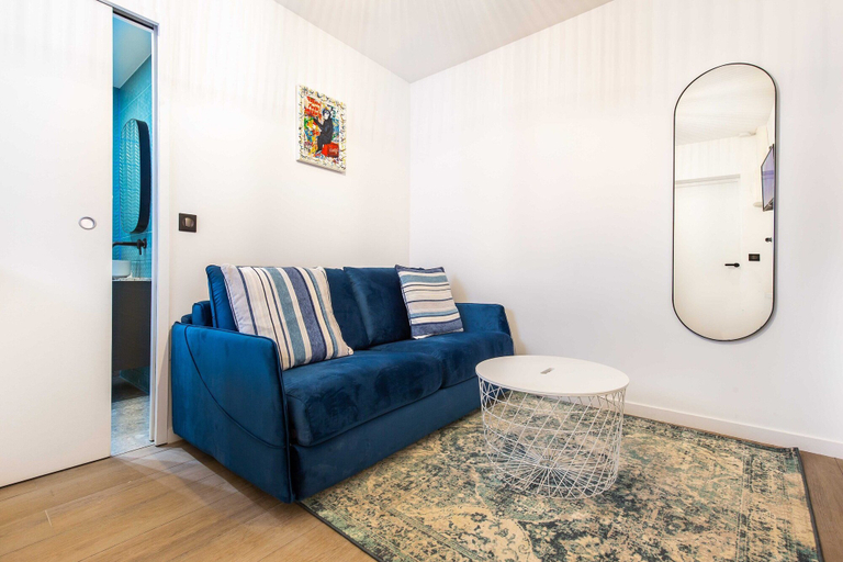 Living area, Charming Apartment - 1br/4p - Javel/tour Eiffel, Paris