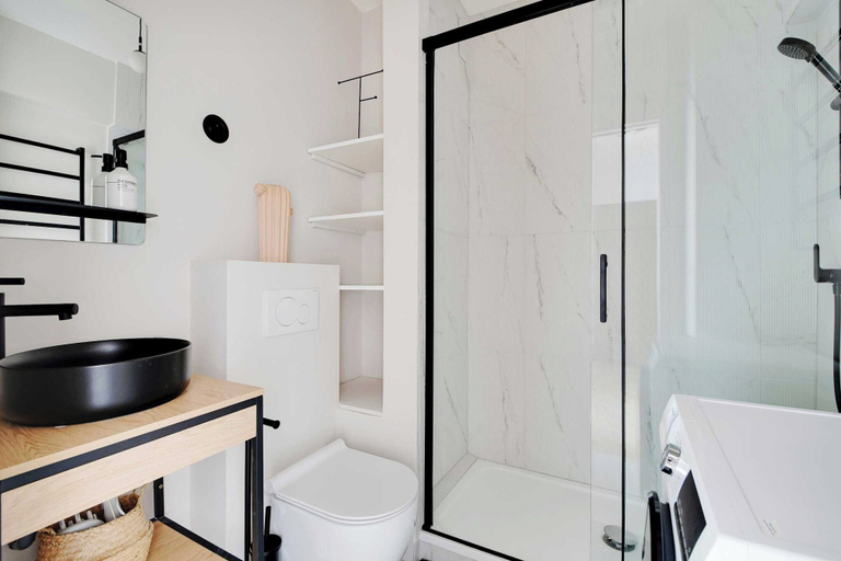 Bathroom, Elegant Studio With Balcony - 2P - Trocadero/passy, Paris