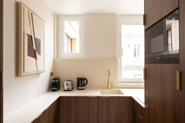 Interior, Parisian Refinement With Large Terrace, Paris