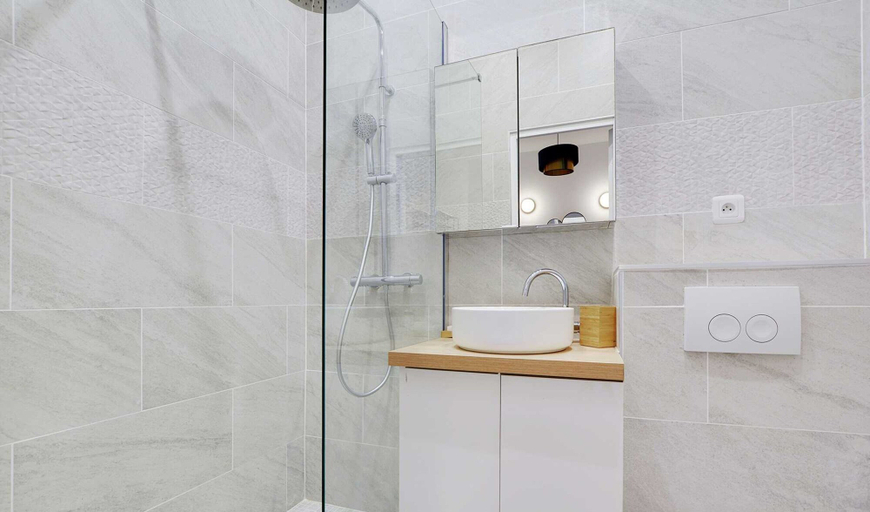 Bathroom 5, Chic Apartment in Paris for Couple, Paris