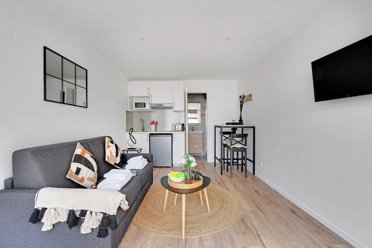 Living area 4, Charming Studio 2P- Next Paris, Val-de-Marne