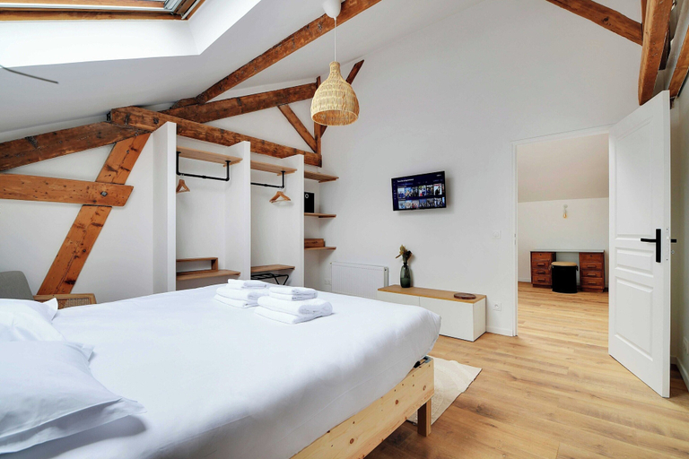 Room 2, Modern Loft - 2br/4p- Saint-ouen-sur-seine, Seine-Saint-Denis