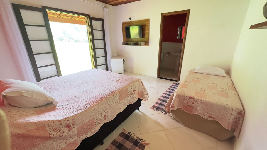 Bedroom 3, Pousada das Flores, Gonçalves