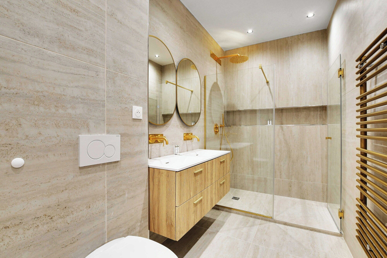 Bathroom, Luxury Apartment 1br/4p - Opera, Paris
