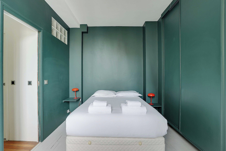 Room 3, Comfortable Apartment-1br/4p-place du Trocadero, Paris