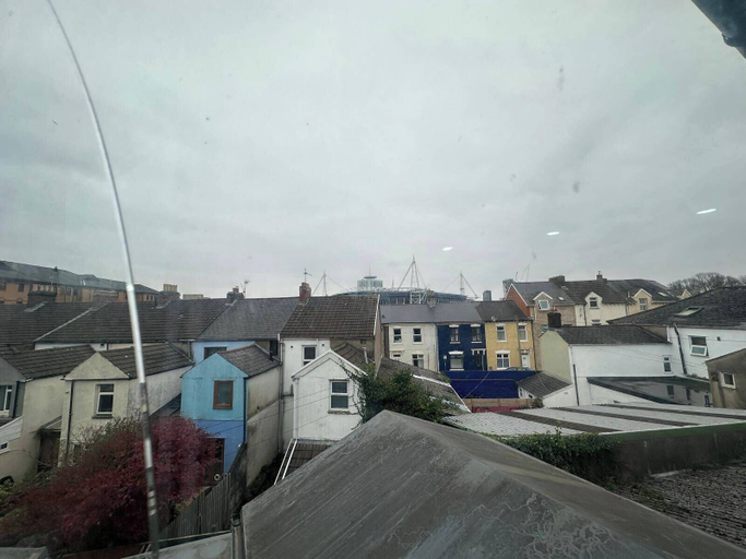 View from property, Cardiff Cathedral Apartment, Cardiff