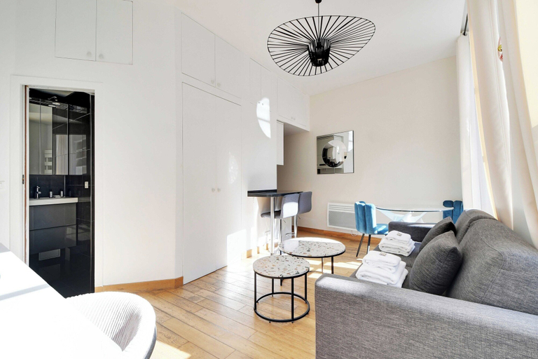 Living area 5, Welcoming Apartment - 1br/4p - Le Marais, Paris