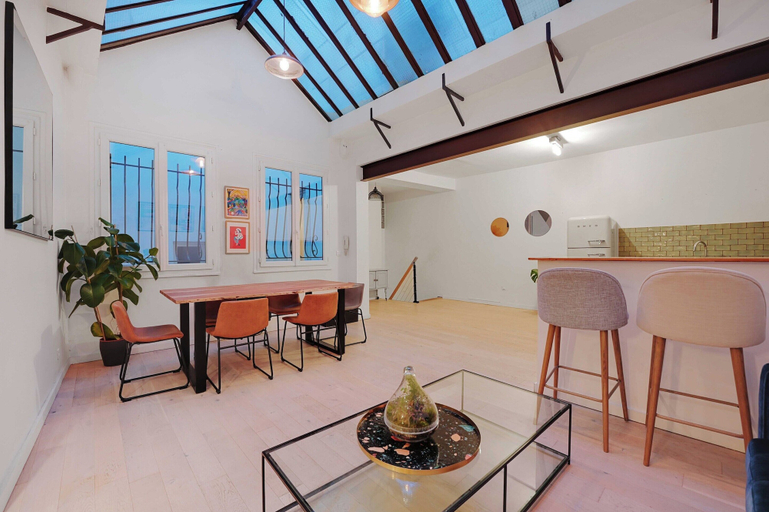 Dining 4, Chic & Spacious Apartment - 2br/6p - Sentier, Paris