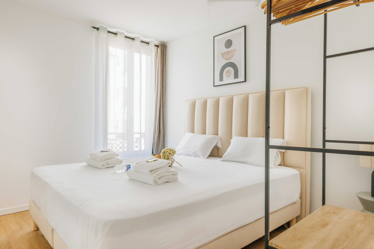 Bedroom 5, Bright Apartment Near Bois de Vincennes 4p/1br, Val-de-Marne