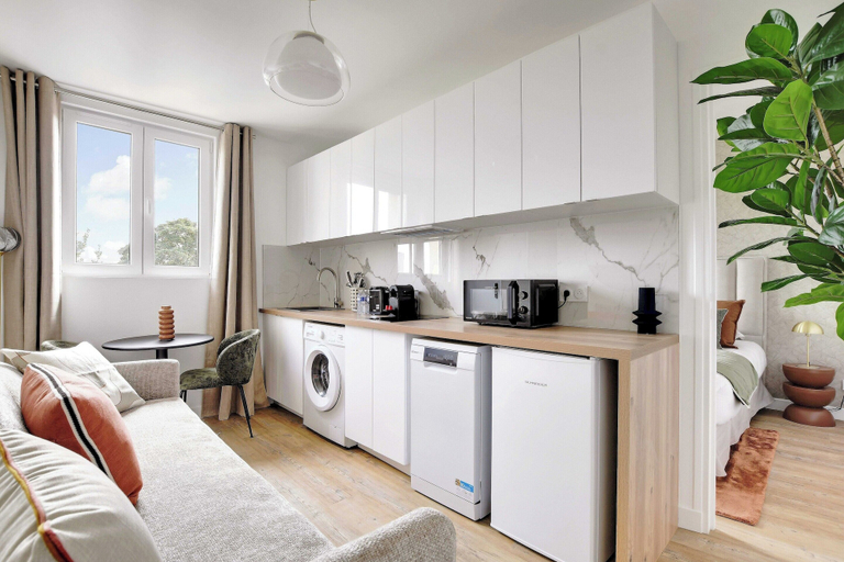 Private kitchen 5, Cosy Apartment -1bdr/3p - Ivry-sur-seine, Val-de-Marne