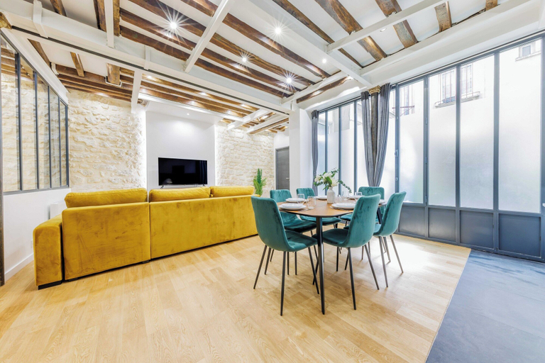 Dining 3, Spacious Apartment - 2br/6p - Porte-saint-martin, Paris